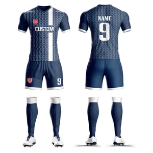Nuevo conjunto de uniformes de fútbol de combinación de colores de moda, uniformes de fútbol de sublimación completa personalizados, conjunto de Jersey de fútbol, logotipo personalizado - Product Image 1