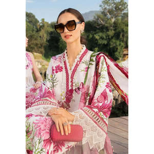 Elegante Vestido Línea A de la Colección Maria B Eid 2025 TC-1173-MPT-2510-A - Product Image 3