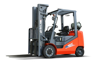 China Best Brand Heli Cpqyd45 Gasoline/LPG <strong>Forklift</strong> <strong>4.5</strong> <strong>Ton</strong> with 2 Stage Mast High Efficiency - Product Image 4