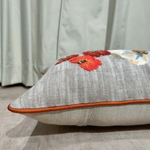 Fundas de Almohada y Cojines Modernos 100% Algodón con Bordado 3D y Cierre de Cremallera, Diseño de Celebridades para Uso en el Hogar y Hoteles - Product Image 3