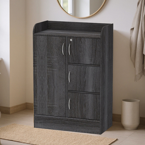 Malaysia 1153 Wooden Cabinet Storage Multi-Layer Shelves for Living Room Farmhouse Hotel School-Entryway Furniture - Product Image 1