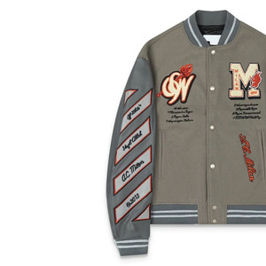 Uso al aire libre Hombres y mujeres versity chaquetas Chaqueta Varsity cómoda Ropa de moda más vendida Chaquetas Varsity genuinas - Product Image 2