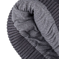 Vente en gros de Big Mea Culpa Y2K personnalisé Logo imprimé sans manchette Bonnet jacquard Bonnet d'hiver en tricot Bonnet Ronpex de qualité supérieure