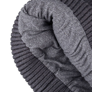 Gorro de punto de Jacquard con logotipo completo personalizado Y2K al por mayor, gorro de invierno tejido, gorro Ronpex de alta calidad - Product Image 5