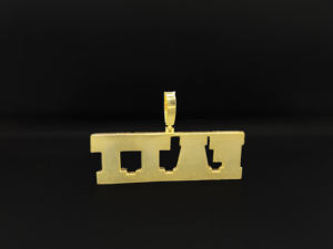 Pendentif personnalisé haut de gamme en alliage, style hip-hop chrétien, serti de diamants - Product Image 4