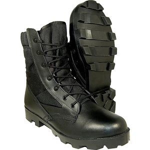 Botas Tácticas de Cuero Para Exteriores en Negro, Caqui, Verde y Camuflaje Para Uso de Servicio en Todas las Estaciones - Product Image 4
