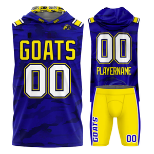 Uniformes de football personnalisés 7v7, uniforme sublimé, compression confortable, uniforme 7v7 personnalisé, forfait vierge, entraînement 7 contre 7 - Product Image 3