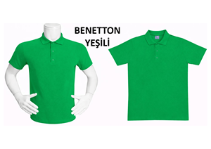 เสื้อโปโลแขนสั้นสีเขียวสำหรับผู้ชาย ผ้าฝ้ายอ๊อกซ์ฟอร์ด สไตล์ลำลอง ทรงปกติ สีพื้น ระบายอากาศได้ดี ดีไซน์แบบทอ - Product Image 2