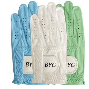 ถุงมือกอล์ฟ PU ระบายอากาศแบบนิ่มมีโลโก้ด้านซ้ายมือผู้ชาย/ผู้หญิงอุปกรณ์เสริมสำหรับสายหนังสไตล์อินโดนีเซียออกแบบได้ตามต้องการ - Product Image 3