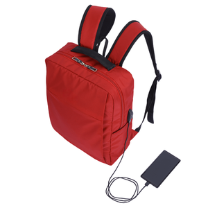 Sac à dos unisexe en polyester pour ordinateur portable, design tendance et imperméable avec fermeture éclair et motif à fils, fabriqué au Vietnam - Product Image 5