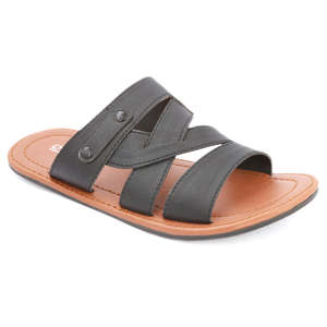 รองเท้าแตะลำลองผู้ชาย (S-7071) - สีดำ - Product Image 1