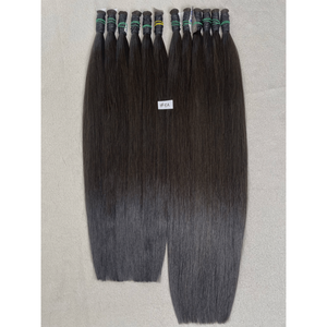 # Extensiones de Cabello Humano Vietnamita Virgen 1A Super Double Drawn, 100% Sin Procesar, Cutícula Alineada, Suave, Saludable y Liso - Product Image 1