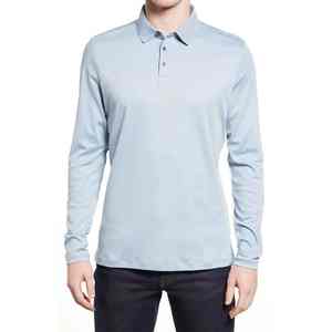 Polo de hombre bordado personalizado completo de primera calidad diseñado para una textura suave elegante y cómoda y un aspecto profesional duradero - Product Image 3