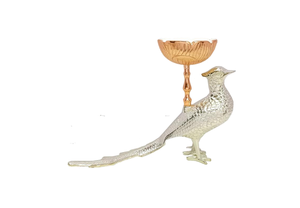 Bol à fruits secs de conception de paon pour la décoration à la maison de table à manger en bol plaqué or pour la décoration de fête de mariage et les décorations du Ramadan - Product Image 4