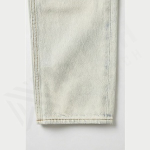 Pantalones Vaqueros de Mezclilla para Hombre, Cinco Bolsillos, Diseño Nuevo, Corte Holgado, Piernas Redondeadas, Venta al Por Mayor de Fábrica, Mejor Precio, Color Personalizado - Product Image 6