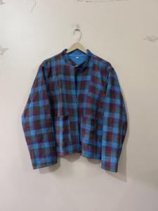 Chaqueta Kantha Hecha a Mano, Estilo Vintage, Camisa de Algodón Cosida a Mano, Estilo Boho - Product Image 1