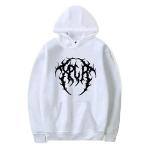 Sudaderas térmicas para hombre 100% algodón 500 GSM en blanco de peso pesado sudaderas con capucha gruesas con logotipo de impresión personalizado sudaderas con capucha para hombre - Product Image 6