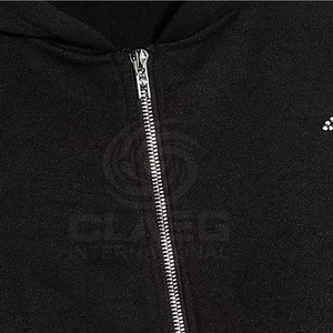 ราคาสมเหตุสมผล บริการ OEM เสื้อฮู้ดดี้ผู้ชายปักลายฤดูหนาว ซิปประดับเพชร สไตล์โดดเด่น ระบายอากาศได้ดี ผ้าฝ้าย 100% รับสั่งทำ - Product Image 6