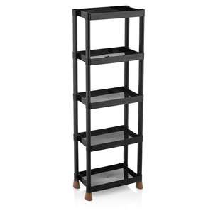 Meuble de cuisine multifonctionnel de style industriel, armoire combinée, montage au sol, revêtement imperméable, largeur 38-46 pouces - Product Image 5