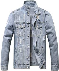 Wholesale Mens Denim Jacket OEM Factory Casual Jean Jacket for Street Fashion - Product Image 1