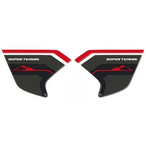 Adesivi in Gel 3D per Protezioni Laterali Yamaha Super Tener in Rosso, Accessori Compatibili per Moto - Product Image 2