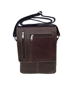 Stylish Genuine Leather Messenger <b>Bag</b> for <b>Men</b> Women Crossbody <b>Sling</b> for Travel Office Stylish Design with Laptop Compatibility - Product Image 4