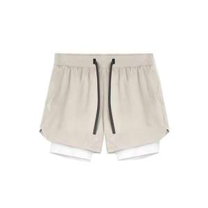 Short en toile écologique | Cordon de serrage de style cargo pour l'été - Product Image 2