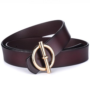 Ceinture décorative robuste à boucle en acier décontractée pour hommes de luxe coloré de nouveau style pour robes - Product Image 5