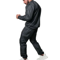Trajes de Sauna para Adelgazar Transpirables para Hombre, Diseño OEM Más Popular, Color y Logotipo Personalizados, Fibra de Poliéster de Alta Calidad