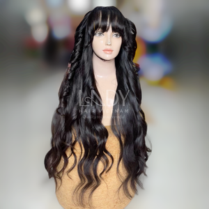 Las mejores pelucas vietnamitas frontales de encaje de cabello humano Original para mujeres pelucas de encaje Natural 100% Paquete de cabello humano crudo - Product Image 2