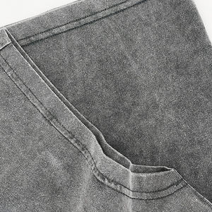 Débardeur sans manches vintage en coton tricoté pour hommes, couleur et logo personnalisables délavés à l'acide - Product Image 6