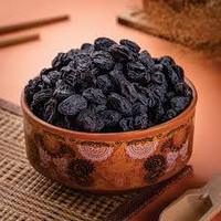Raisins noirs en vrac de qualité supérieure, séchés au soleil, taille 10-16mm, pureté 99%+, certifiés FSSAI/ISO, qualité export, vente en gros directe usine