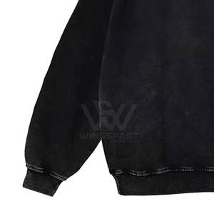 Diseño personalizado al por mayor Basics Men Acid Wash Hoodies Mejor calidad Precio barato Basics Men Acid Wash Hoodies - Product Image 4