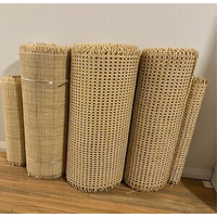 Rollo de cincha de caña de malla de ratán tejido natural precio al por mayor comprar cincha de caña de ratán hecha en Vietnam
