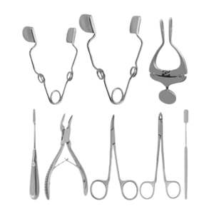 Kit Dental de Roedores Grandes, Juego de Instrumentos Veterinarios PARA EL Cuidado Dental, Instrumento Médico de Examen Oral, 8 Uds. - Product Image 1