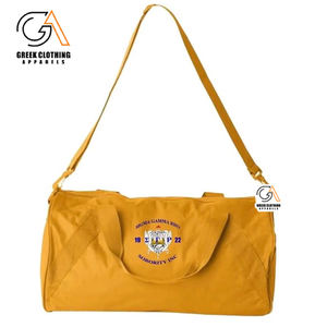 Sac de voyage en toile de grande capacité pour la mode et les voyages, Sigma Gamma Rho SGRho, en gros, pour la salle de sport et le week-end - Product Image 3