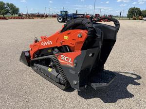 2022 Kubota SCL1000 Mini Minicargadora Tipo sobre orugas con motor de cargador frontal y componentes del núcleo de la bomba - Product Image 3