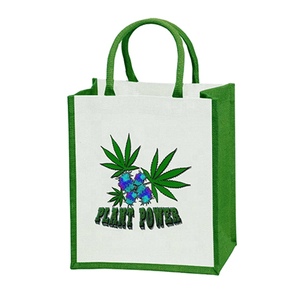 Petit sac de créateur en jute fabriqué à la main Sac à provisions à la mode écologique de qualité supérieure pour la durabilité - Product Image 5