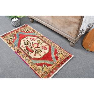 Auténtica Alfombra de lana turca Vintage 17x34ft área grande rectángulo clásico Patchwork diseño rojo azul látex para decoración de habitación de pasillo - Product Image 2