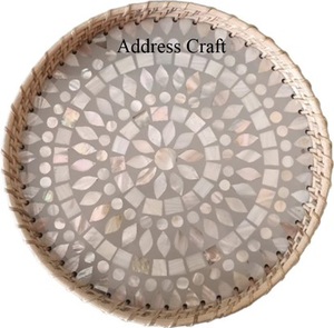 กล่องของขวัญทองเหลืองฝังลายหินอ่อนสำหรับของขวัญ - Product Image 2