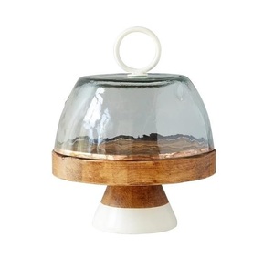 ที่วางเนยสุดหรูพร้อมที่รองแก้วพร้อมถาดโลหะดีไซน์ใหม่สำหรับงานปาร์ตี้คริสต์มาส - Product Image 3