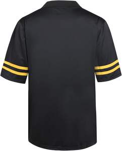 Camiseta de fútbol americano en blanco personalizada de moda de alta calidad, uniforme de equipo de varios tamaños ligero y transpirable de calidad OEM - Product Image 2