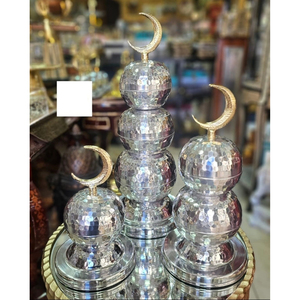Minaret ornemental Eid Al-Fitr décoration Minaret Décoratif Mosquée Tour Ramadan Accessoires Festal décor - Product Image 5