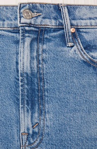 Nouveauté Jupe décontractée pour femmes, logo personnalisé, jeans en coton denim pour femmes et filles adultes, vêtements de rue longs pour l'extérieur - Product Image 3