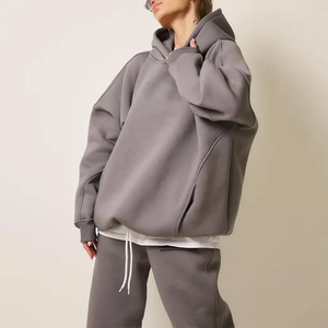 Chándal de alta calidad para hombres, sudaderas con capucha y pantalones, conjuntos de sudaderas con capucha Unisex de gran tamaño para hombres - Product Image 5