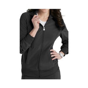 Blouse de travail médicale pour femme à fermeture éclair sur le devant, nouvelle conception OEM 2026, haute qualité, personnalisable (taille, logo) KATBROS - Product Image 2