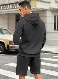 กางเกงขาสั้นผู้ชายแบบกําหนดเองชุดขาสั้นต่ําขั้นต่ําคุณภาพดีที่สุดราคาถูกแฟชั่น U Nisex การฝึกอบรมสวมชุดวอร์มราคาขายส่งผลิตใน PK - Product Image 3