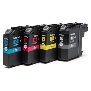 Ensemble de cartouches d'imprimante multipack Cupcake noir/cyan/magenta/jaune LC123VALBP - Product Image 1