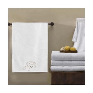 Promotional Christmas Door Ring Floral Embroidered 100% Organic Cotton Water Absorption Pure Eco Friendly Golf Bath <b>Towel</b> <b>Sets</b> - Product Image 6
