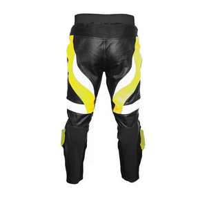 Pantalon en cuir de moto avec logo personnalisé à vendre 2024 nouveau pantalon en cuir pour hommes personnalisé à prix raisonnable - Product Image 5